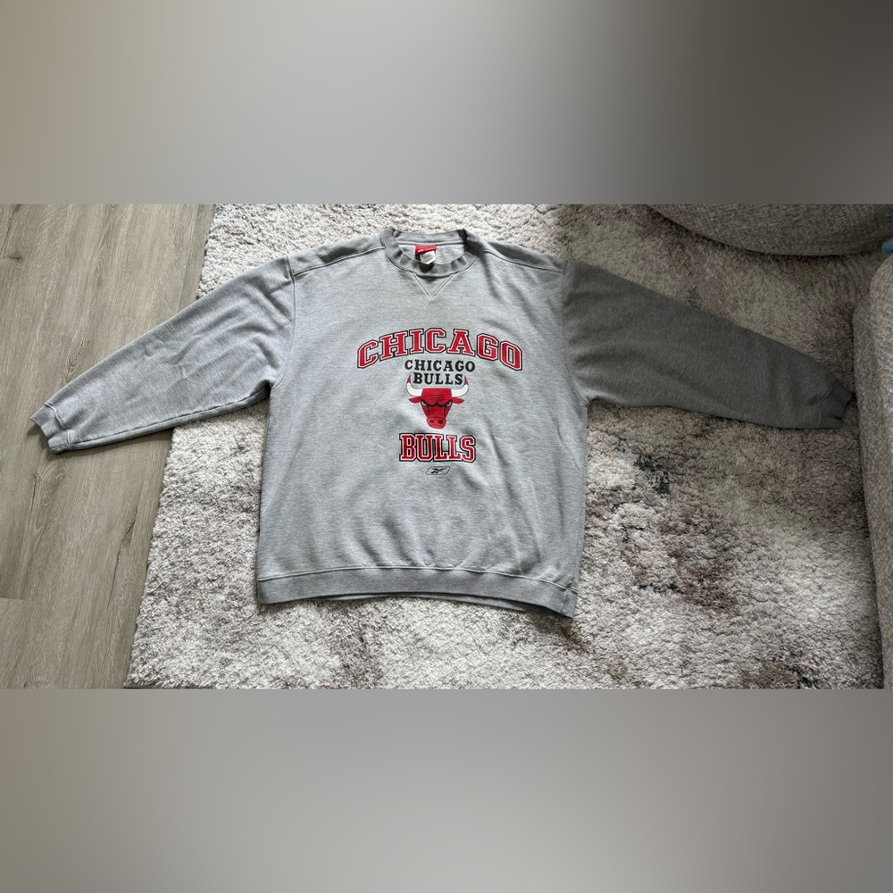 Vintage Chicago Bulls Gray Crewneck